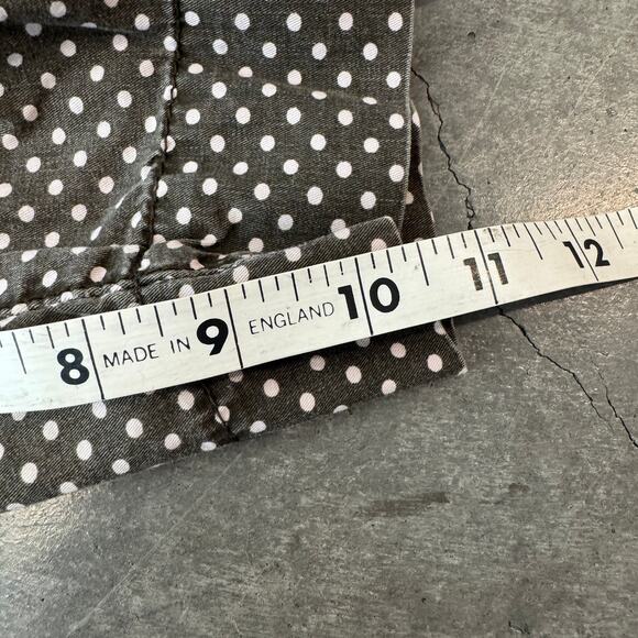 Vintage Y2K Girly Unionbay Pink Polka Dot Bermuda Shorts 32 100% Cotton - Picture 5 of 6